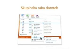 Microsoftov Office 365 uradno na voljo tudi v Sloveniji
