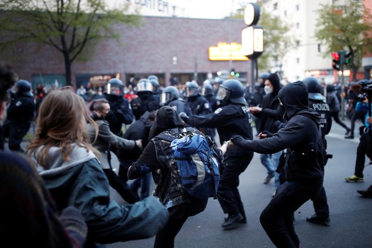 Berlin, protest | Foto: Reuters