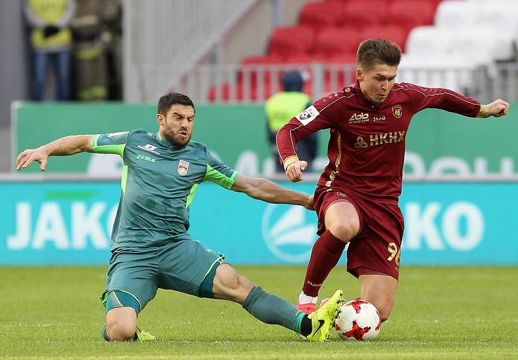 Če bodo Domžalčani preskočili hercegovsko oviro, se bodo pomerili proti ruskemu Ufi, ki je osvojil visoko šesto mesto, zanj pa igra tudi kapetan slovenske reprezentance Bojan Jokić. | Foto: Getty Images