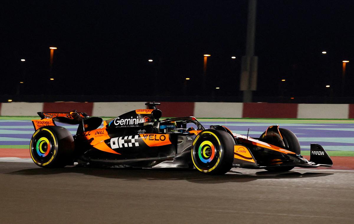 Oscar Piastri | Oscar Piastri je dobil sprint v Katarju. | Foto Reuters