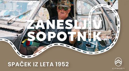 82-letni Anglež v Sloveniji z avtom, ki ga danes skorajda ni več mogoče videti