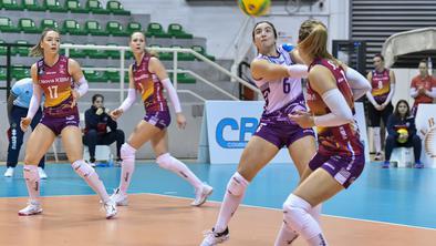 Bankirke izgubile pri favoriziranih Italijankah, Mlakarjeva za las boljša od Morijeve #video