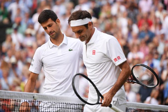 Roger Federer je letos v Wimbledonu zapravil dve zaključni žogi. | Foto: Gulliver/Getty Images