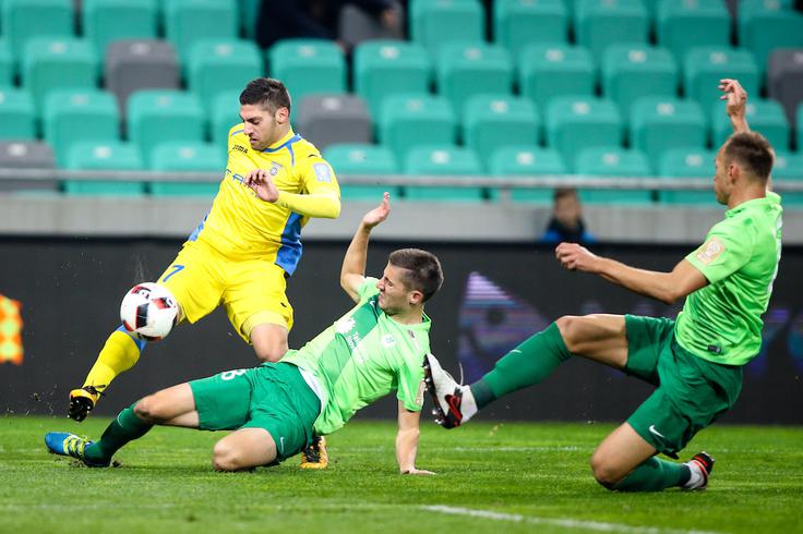 Ljubljančani so ustavili najboljši napad Prve lige Telekom Slovenije. | Foto: Matic Klanšek Velej/Sportida