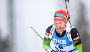 Prva nemška zmaga, slovenski biatlonci daleč od najboljših