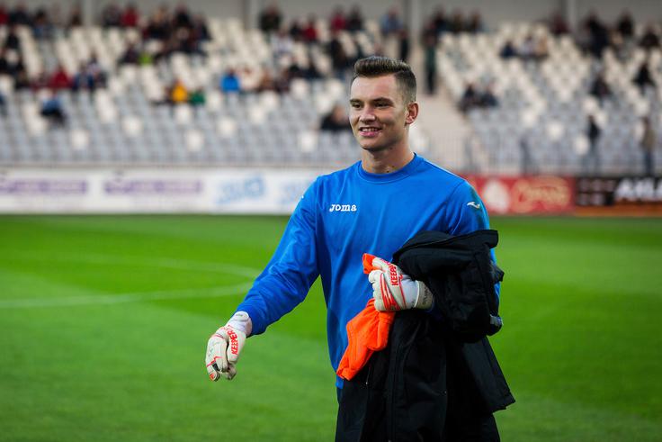 Bo zadnji poletni novinec, izkušeni vratar Adnan Golubović, odpravil tegobe Mure v obrambni vrsti? | Foto: Žiga Zupan/Sportida