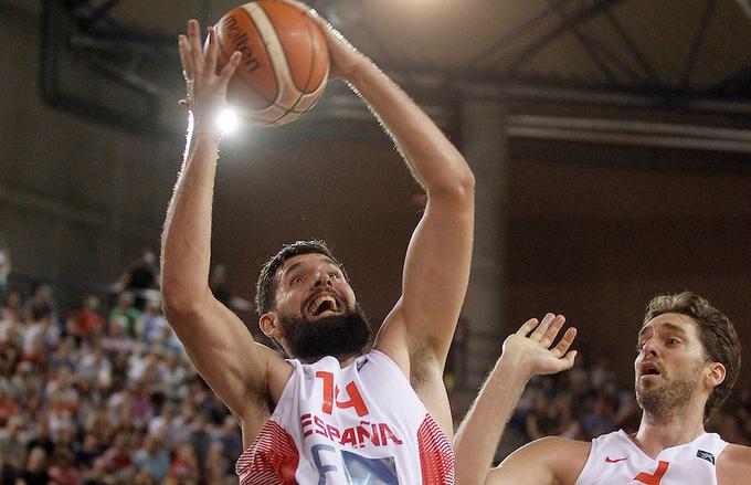 Nikola Mirotić, nekdanji košarkar Chicaga, New Orleansa in Milwaukeeja, je španski reprezentant. | Foto: Sportida