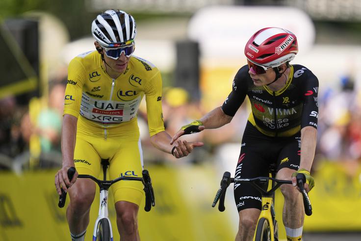 Tadej Pogačar Jonas Vingegaard | Foto: Guliverimage