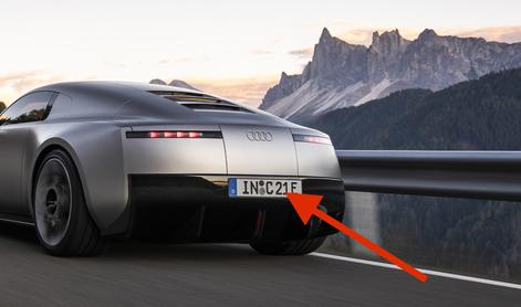 Presenečenje v Dolomitih: Audi je registriral svoj koncept #foto