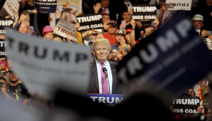 Trump že umirja svojo retoriko, sestavil je tudi solidno ekipo. | Foto: Reuters