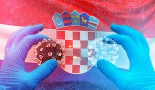 Na Hrvaškem koronavirus v zadnjem dnevu terjal osem življenj