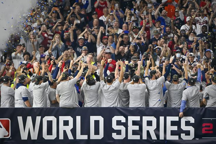 Atlanta se lahko po 26 letih spet pohvali s prvakom lige MLB. | Foto: Reuters