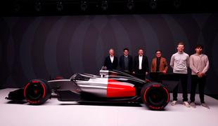 Audi razkril barve dirkalnika in visoke cilje v formuli ena #video