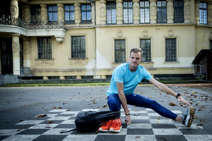 "Trenutno sem povsem usmerjen v šport, tako sem se odločil. Nisem študiral, tudi mature nisem opravil, za kar mi je žal, a tako je. Prej bi rad nekaj pokazal v športu. Verjamem, da mi bo uspelo, mora mi." | Foto: Ana Kovač