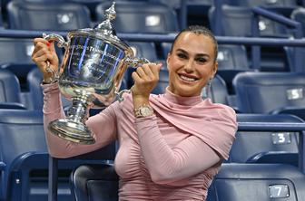 Arina Sabalenka ostaja na vrhu, Slovenka na robu najboljše stoterice