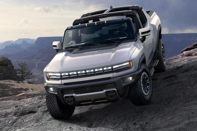 GMC hummer EV | General Motors je letos obudil znamko Hummer in ji namenil izključno električne pogone. | Foto General Motors