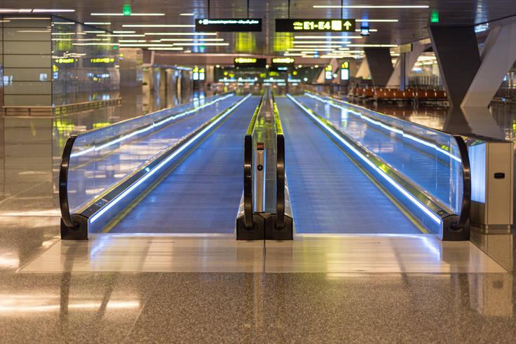 Letališče je morala iz sobote na nedeljo zapustiti, saj so ga evakuirali. | Foto: Guliverimage