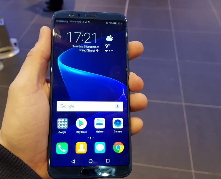 Honor 7X smo preizkusili na uradni predstavitvi za evropski trg v Londonu. Na Kitajskem ga Honor prodaja že nekaj časa.  | Foto: Matic Tomšič