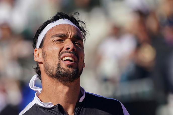 Fabio Fognini | Fabio Fognini je na dobri poti, da se znebi bolečin v gležnjih. | Foto Gulliver/Getty Images