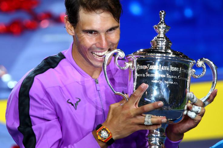 Rafael Nadal, zadnji zmagovalec OP ZDA, je eden izmed tistih, ki meni, da bi bilo dobro počakati na izboljšanje razmer v svetu. | Foto: Getty Images