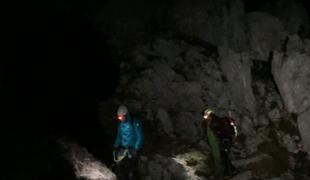 Tuja planinca obtičala v slovenskih gorah, reševali so ju vse do jutra