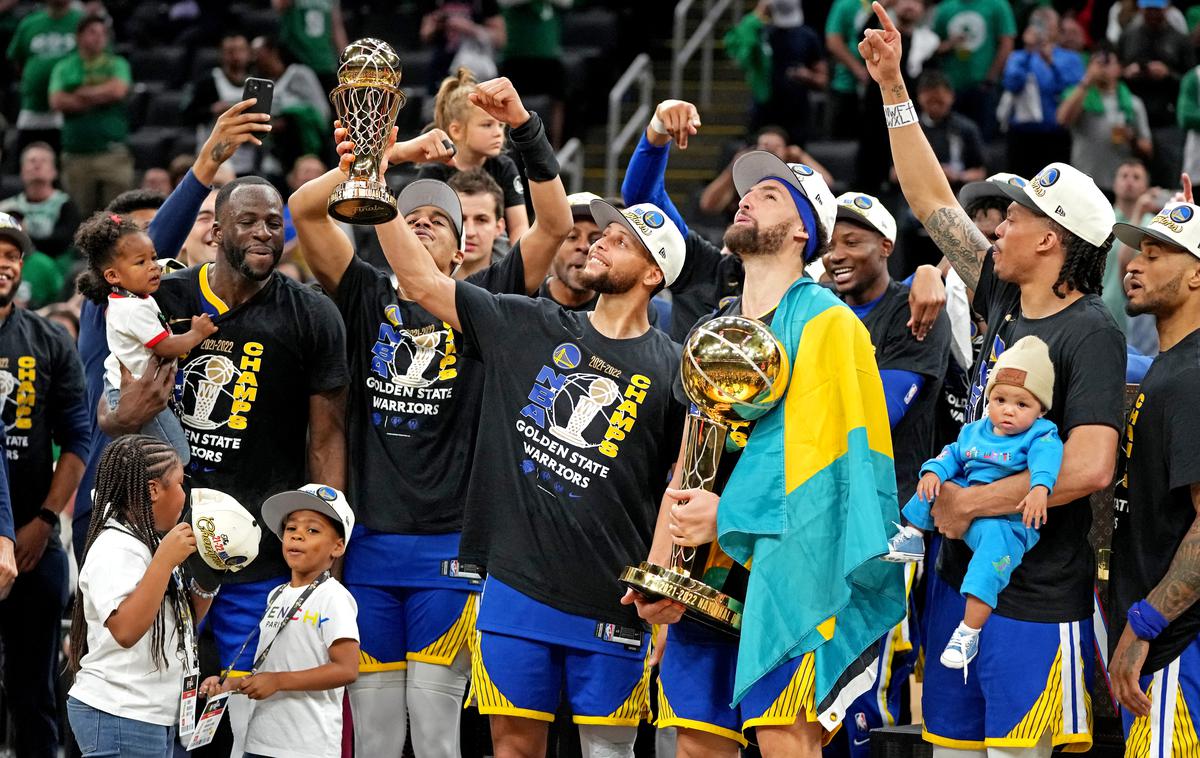 prvaki Golden State Curry | Šesti finale in četrti naslov prvaka za Warriorse v zadnjih osmih letih. | Foto Reuters