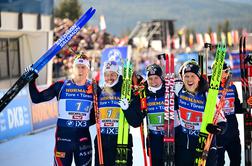 Po težavah Jakova Faka Slovenija deseta, zmaga Norveški