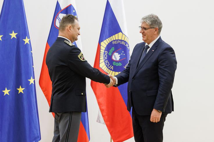 Damjan Petrič Voditi policijo po besedah Petriča pomeni voditi eno najpomembnejših institucij pravne države.  | Foto: STA