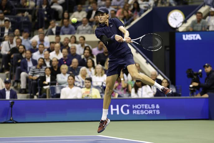 Jannik Sinner | Felix Auger-Aliassime se je drugič v karieri uvrstil v polfinale grand slama. | Foto Guliverimage
