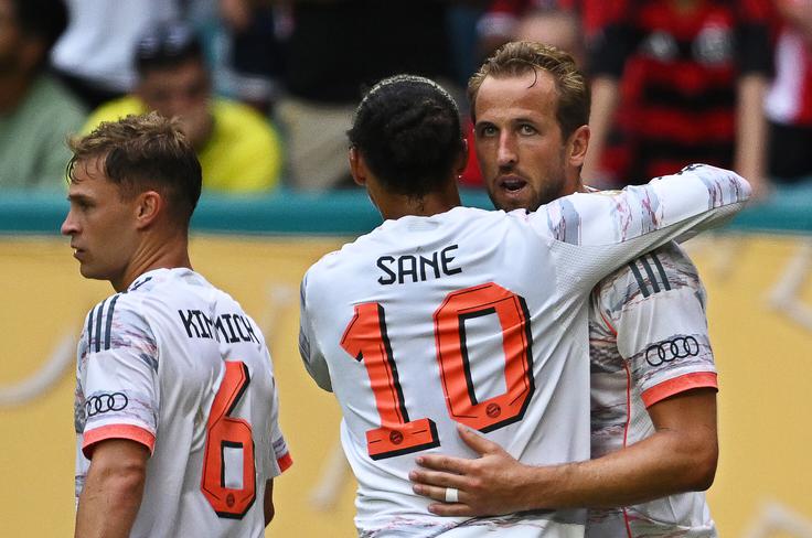 Harry Kane je Bayernu do napredovanja pomagal z dvema goloma. | Foto: Guliverimage