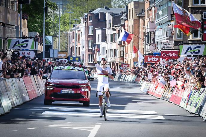 Tadej Pogačar, LBL 2026 | Tadej Pogačar ostaja kralj spomenika Liege - Bastogne - Liege. | Foto Ana Kovač