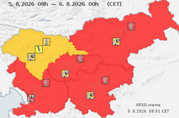 Po nevihti drastična ohladitev: za več kot deset stopinj Celzija #animacija