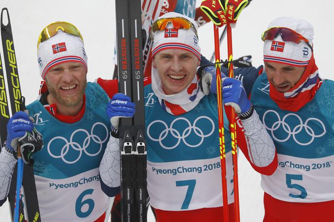 Krueger Sundby Holund skiatlon | Foto Reuters