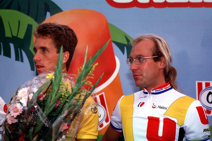 Greg LeMond, Laurent Fignon, Tour 1989 | Greg LeMond in Laurent Fignon sta leta 1989 poskrbela za nepozabno Dirko po Franciji. | Foto Guliverimage