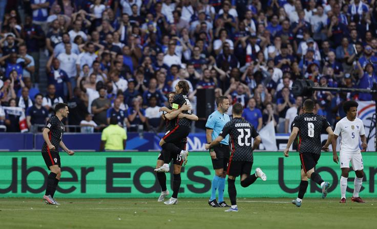Zmaga za Hrvaško. | Foto: Reuters