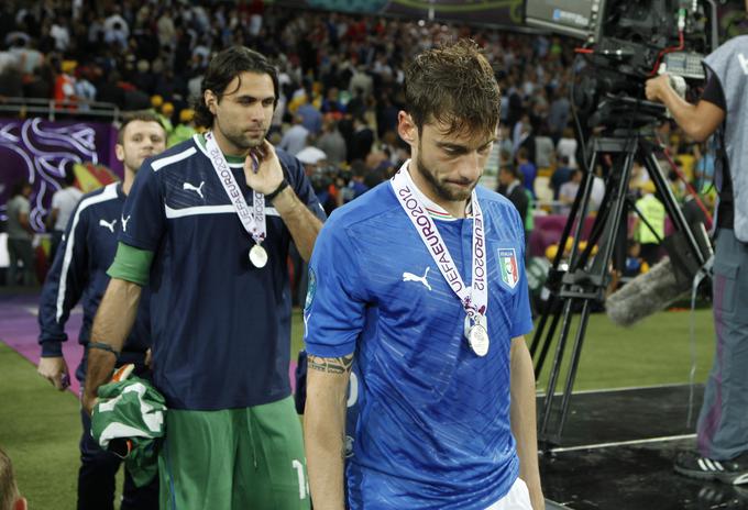 Z Italijo je leta 2012 postal evropski podprvak. | Foto: Reuters