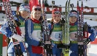 Rusinje najboljše v Oberhofu