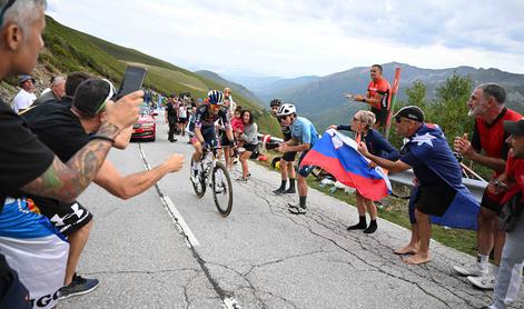 Primož Roglič kljub težavam s kolesom ni izgubil ničesar