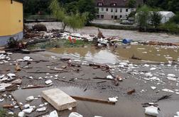 Ravne na Koroškem: v ujmi poplavljen kulturni center je treba porušiti v celoti