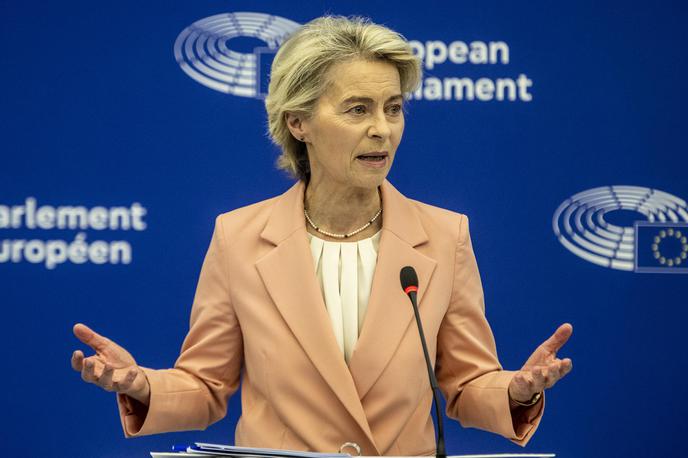 Ursula von der Leyen | Danski ekonomist Erik Fossing Nielsen trdi, da bi morala Evropska komisija, ki jo vodi Ursula von der Leyen, v okviru proračuna EU za obdobje 2028–2034 nameniti na desetine milijard evrov za razvoj evropske umetne inteligence. | Foto Guliverimage