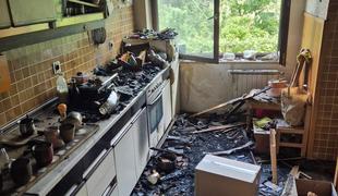 Zagorela hiša v Dupleku: škode za okoli 25 tisoč evrov