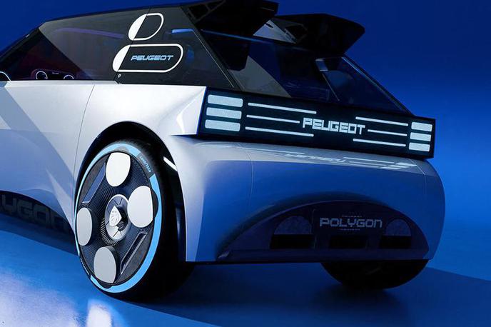 Peugeot polygon koncept | Zadek koncepta peugeot polygon | Foto Peugeot