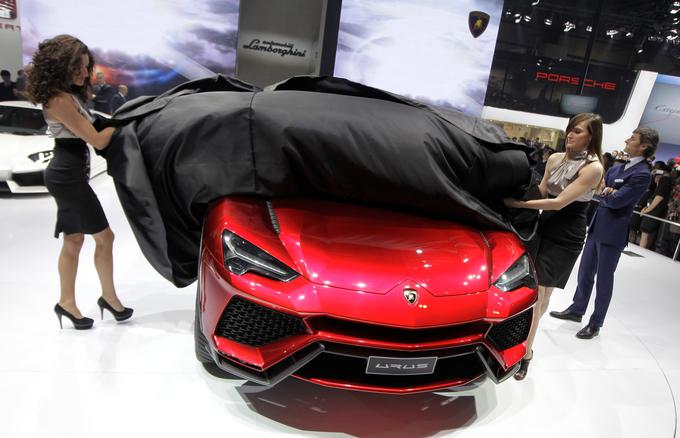 Lamborghini je študijo urusa predstavil že pred štirimi leti na avtomobilskem salonu v Pekingu. | Foto: Reuters