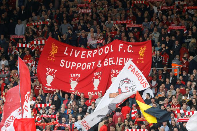 Liverpool Navijač | Liverpool bo v soboto napadal šesto evropsko zvezdico. | Foto Reuters