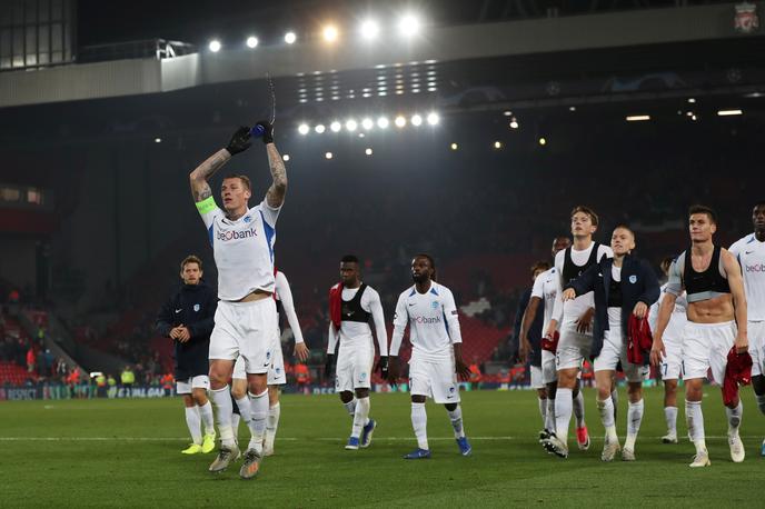 Genk | Genk je v zadnji tekmi v ligi prvakov izgubil v Anfieldu 1:2. | Foto Reuters