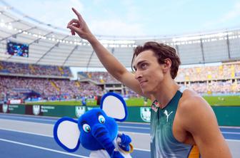 Jaroslava Mahučih in Armand Duplantis evropska atleta leta