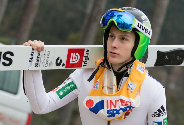 Domen Prevc je drugi najboljši v skupnem seštevku svetovnega pokala, po preletenih metrih je tretji. Vse skupaj je na tekmah te sezone preletel 2561 metrov. | Foto: Sportida