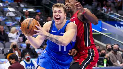 Dončićev rekord sezone zvodenel ob pogledu na semafor
