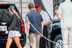 Trump se je pojavil v javnosti