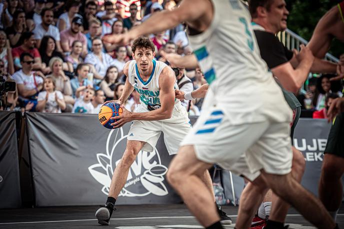 košarka 3x3 - SLO - HUN | Simon Finžgar bo edini "Pirančan" v reprezentanci. | Foto FIBA